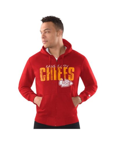 Мужская красная куртка Starter Kansas City Chiefs Scout Full-Snap Varsity