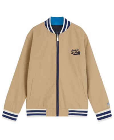 SCOTCH & SODA Boys' Toddler 4T-7 Reversible Bomber Jacket