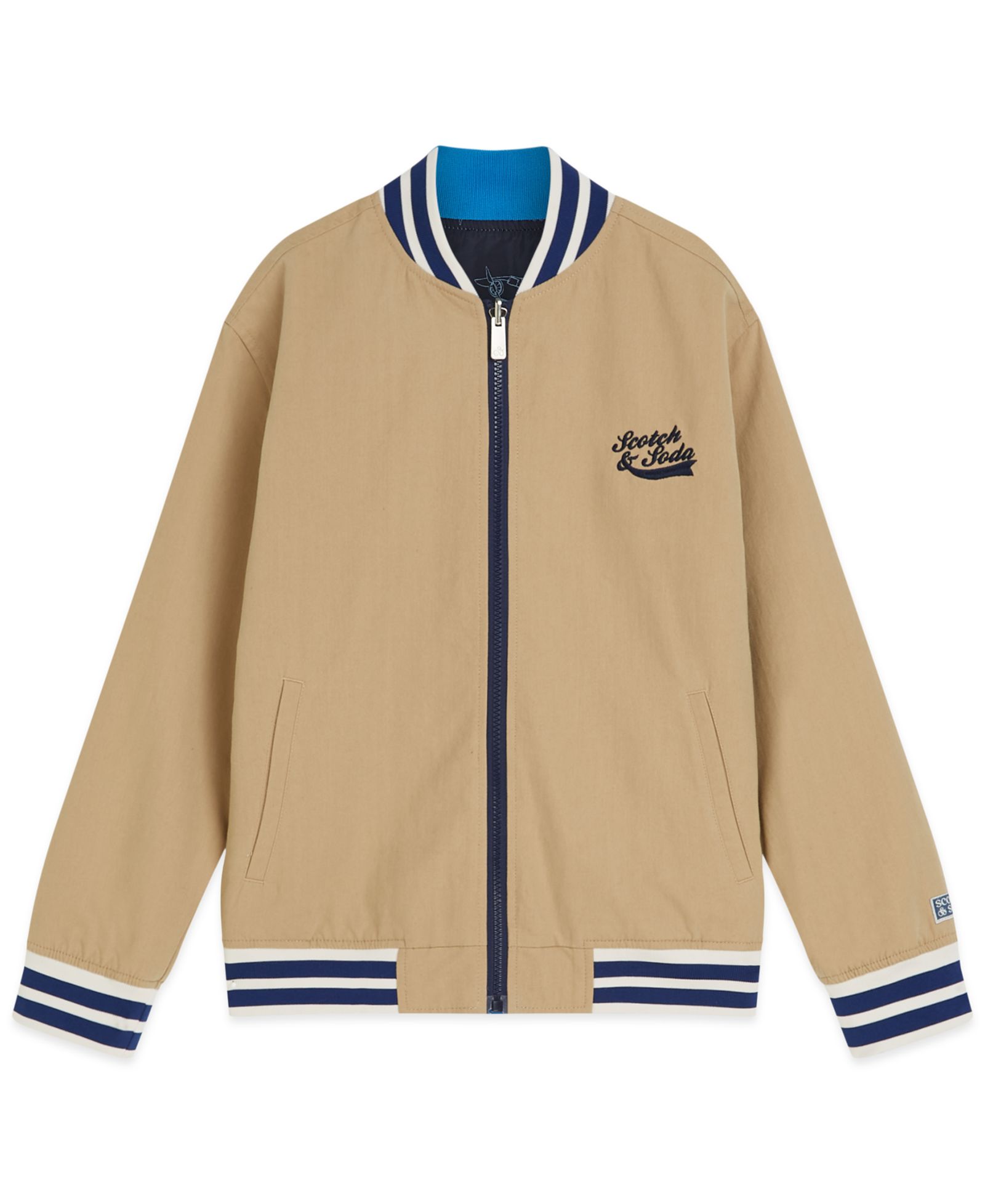 SCOTCH & SODA Boys' 8-16 Reversible Bomber Jacket