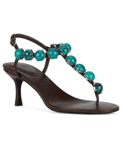 Jeffrey Campbell Женские босоножки Gemstone Embellished Thong Dress