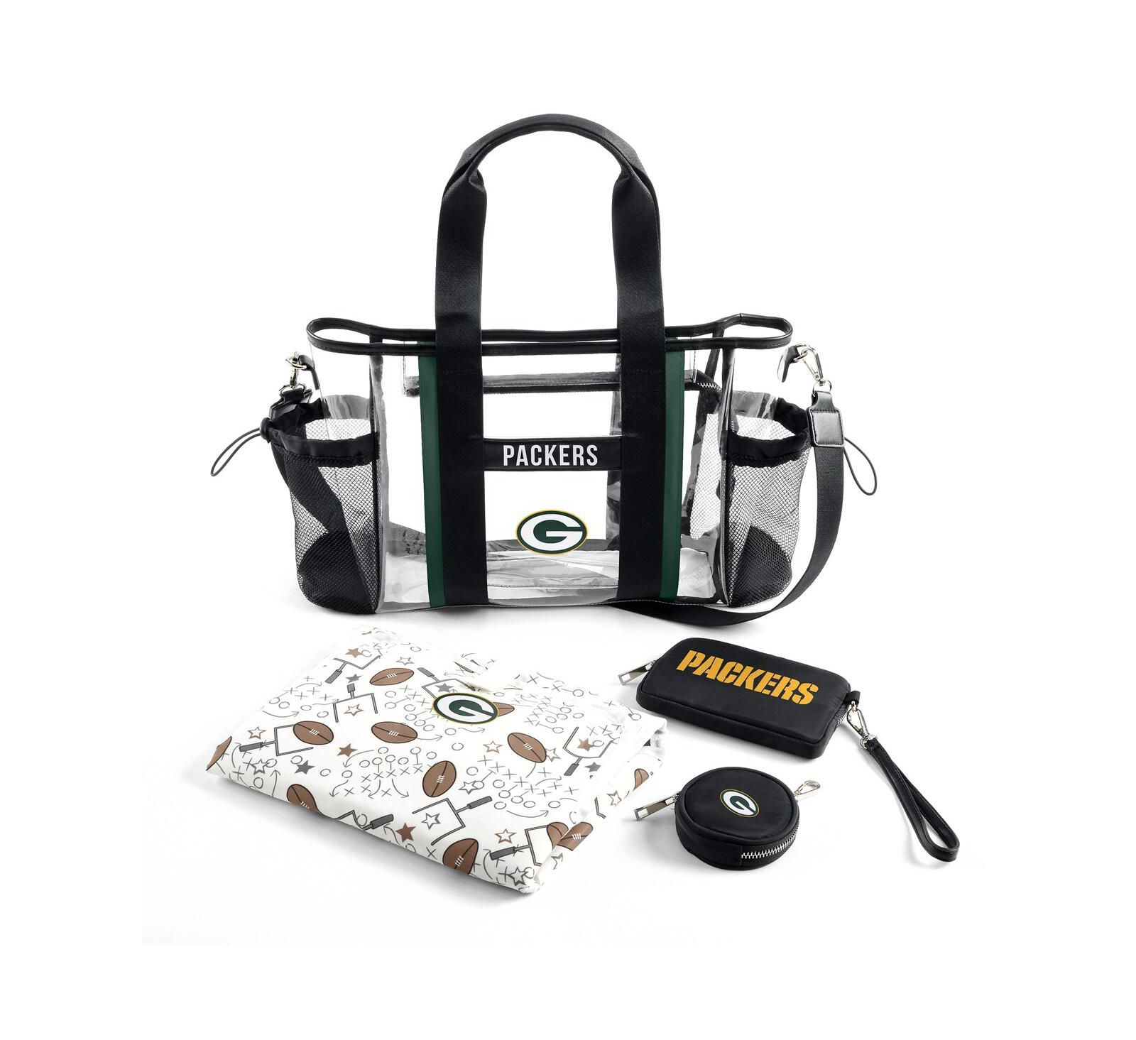Прозрачная сумка для стадиона WEAR by Erin Andrews Green Bay Packers для малышей