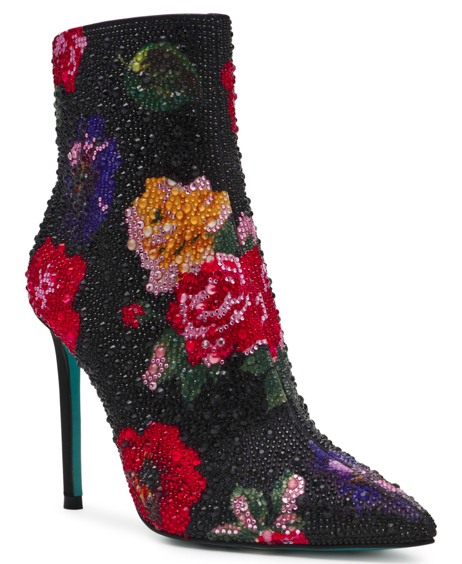 Ботильоны Betsey Johnson Women's Belle Rhinestone Stiletto Heel