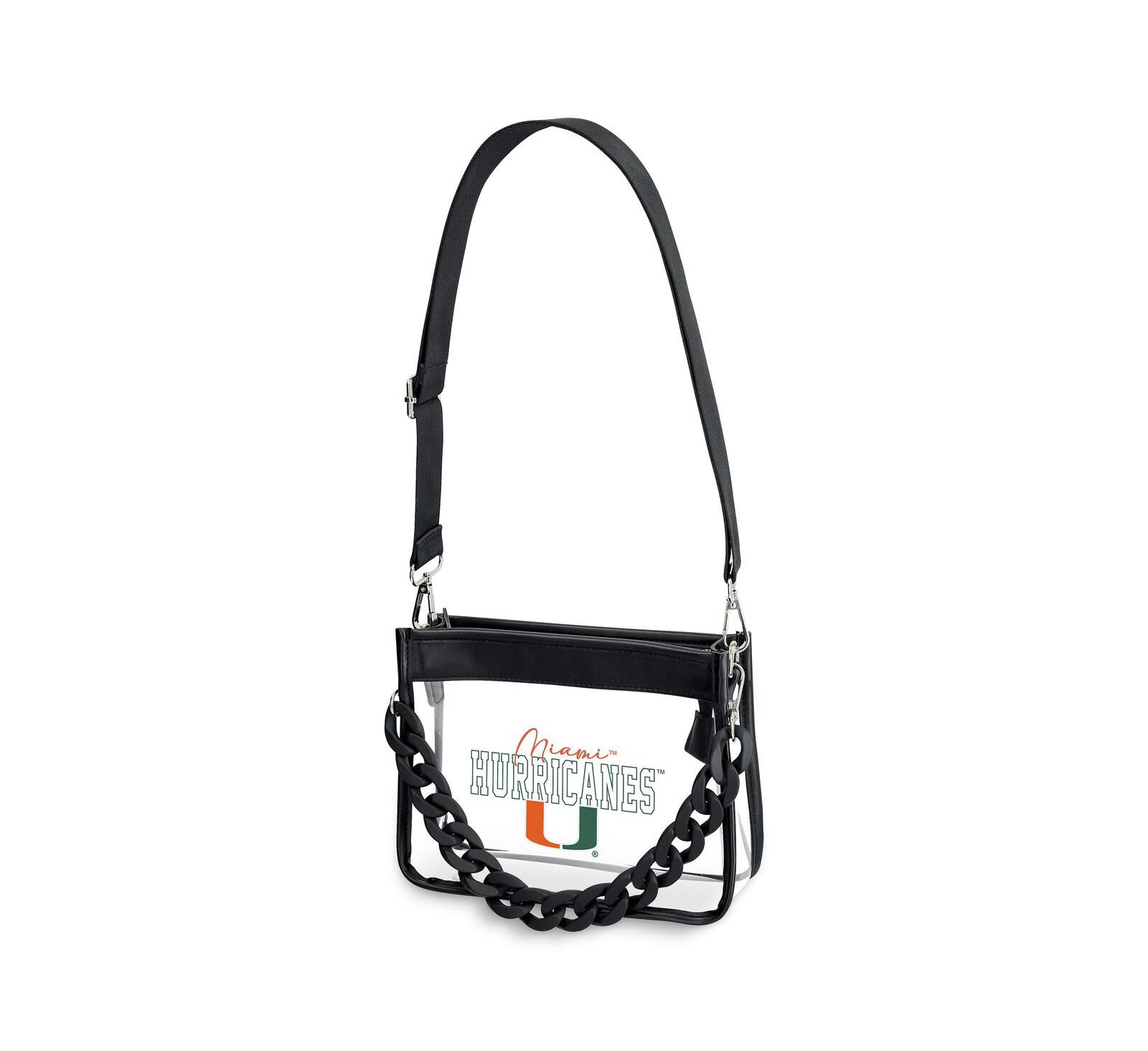 Мини-сумка через плечо WEAR by Erin Andrews Miami Hurricanes Plastic Chain