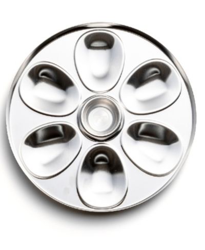Круглая тарелка Outset из нержавеющей стали