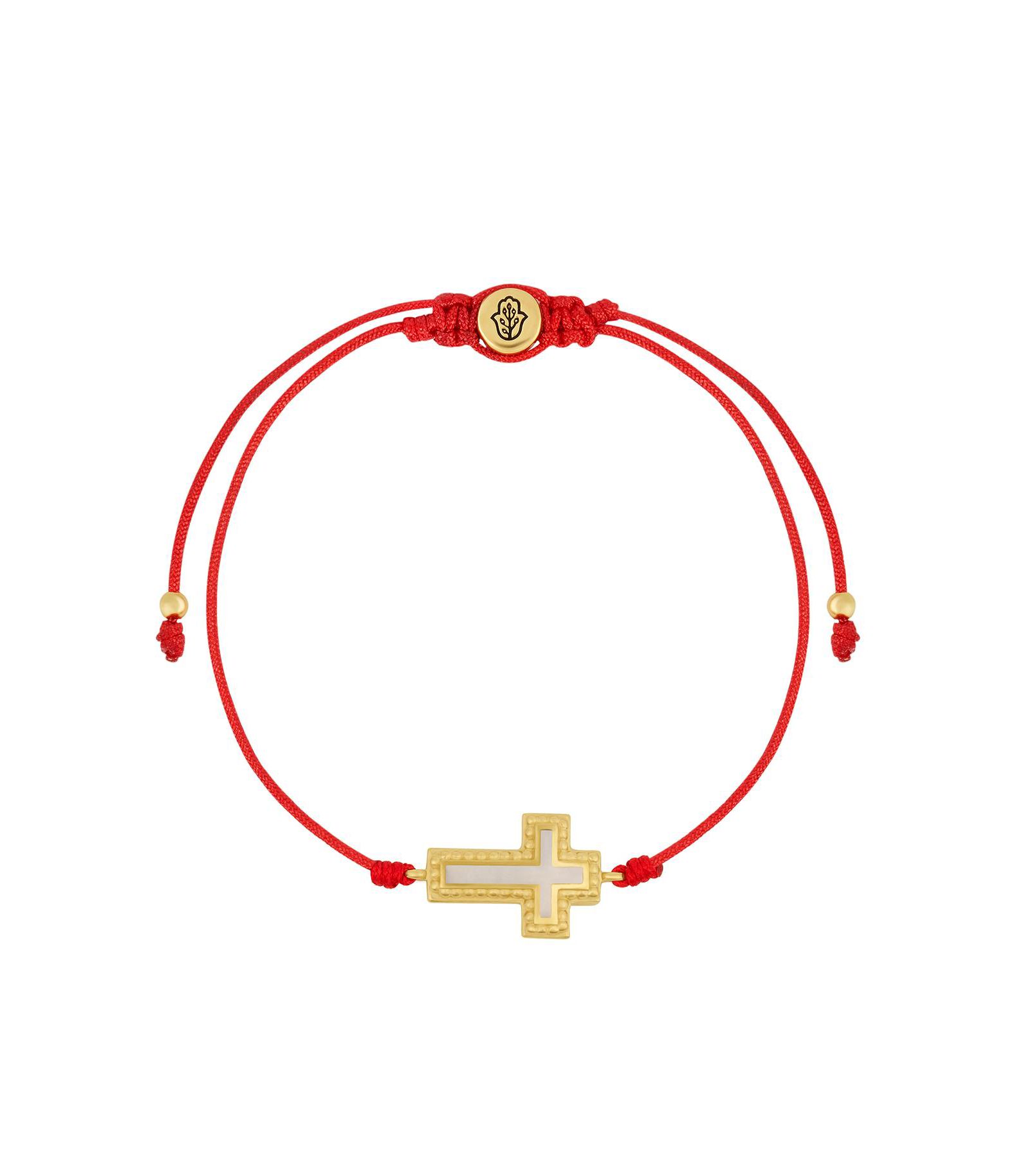 Браслет Faithful Abundance Mother Of Pearl Cross String