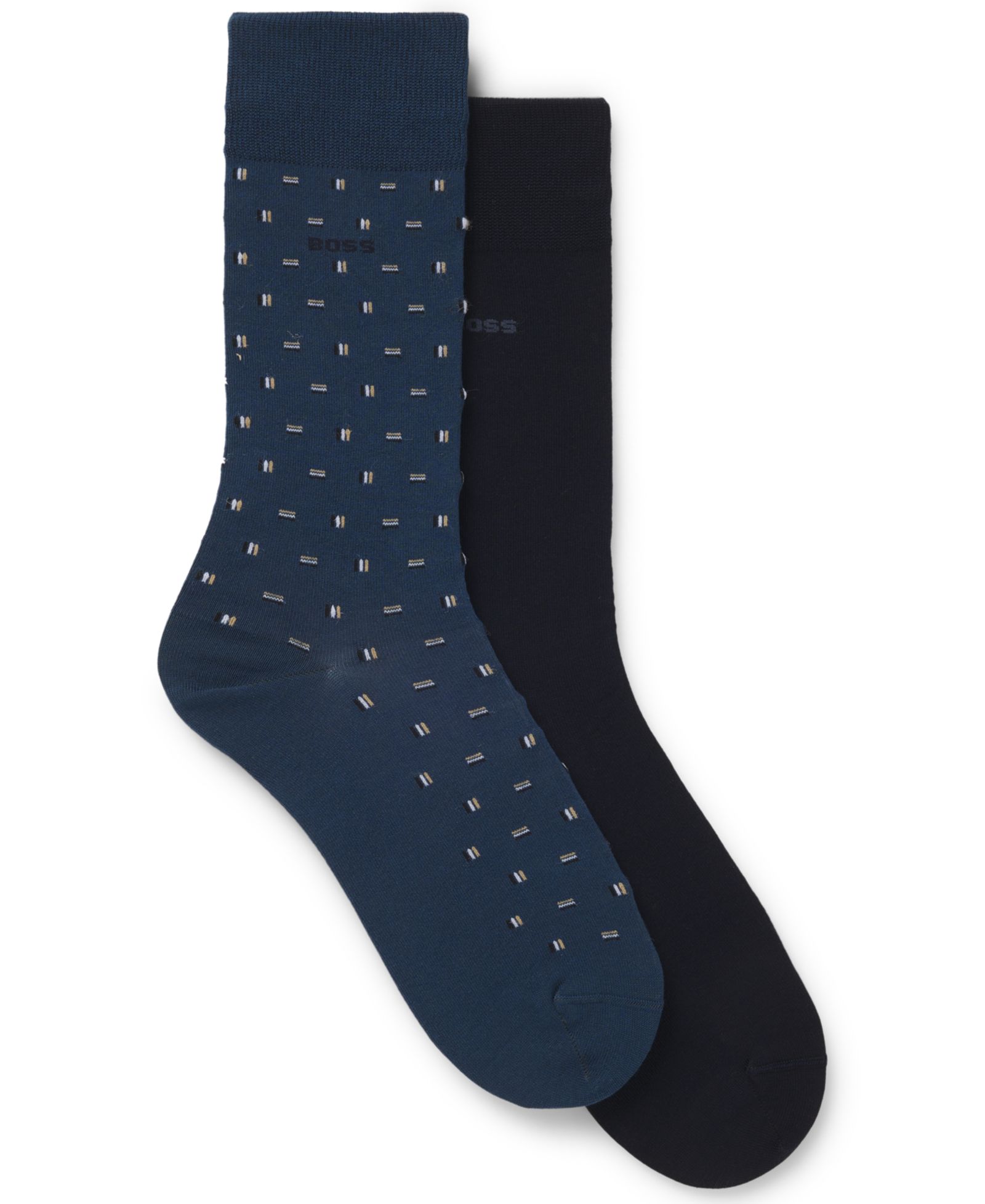 Men's Regular Length Mini Iconic Socks, 2-Pack