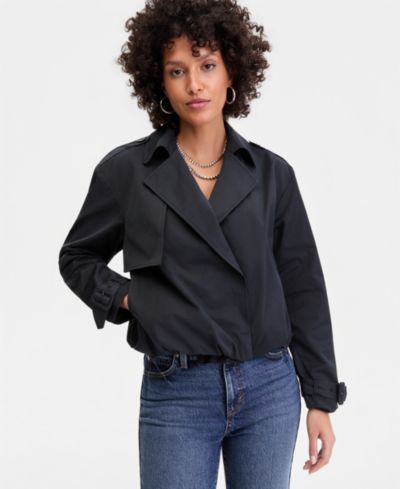 Женский укороченный тренч I.N.C. International Concepts Bubble-Hem