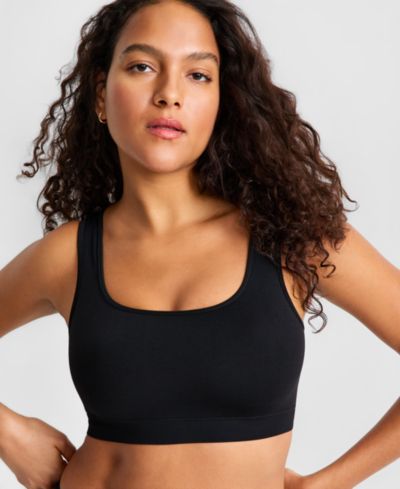 State of Day Women's Square-Neck Seamless Bralette, Macy's Exclusive