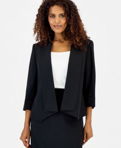 Kasper Women's Shawl Collar Open-Front Blazer