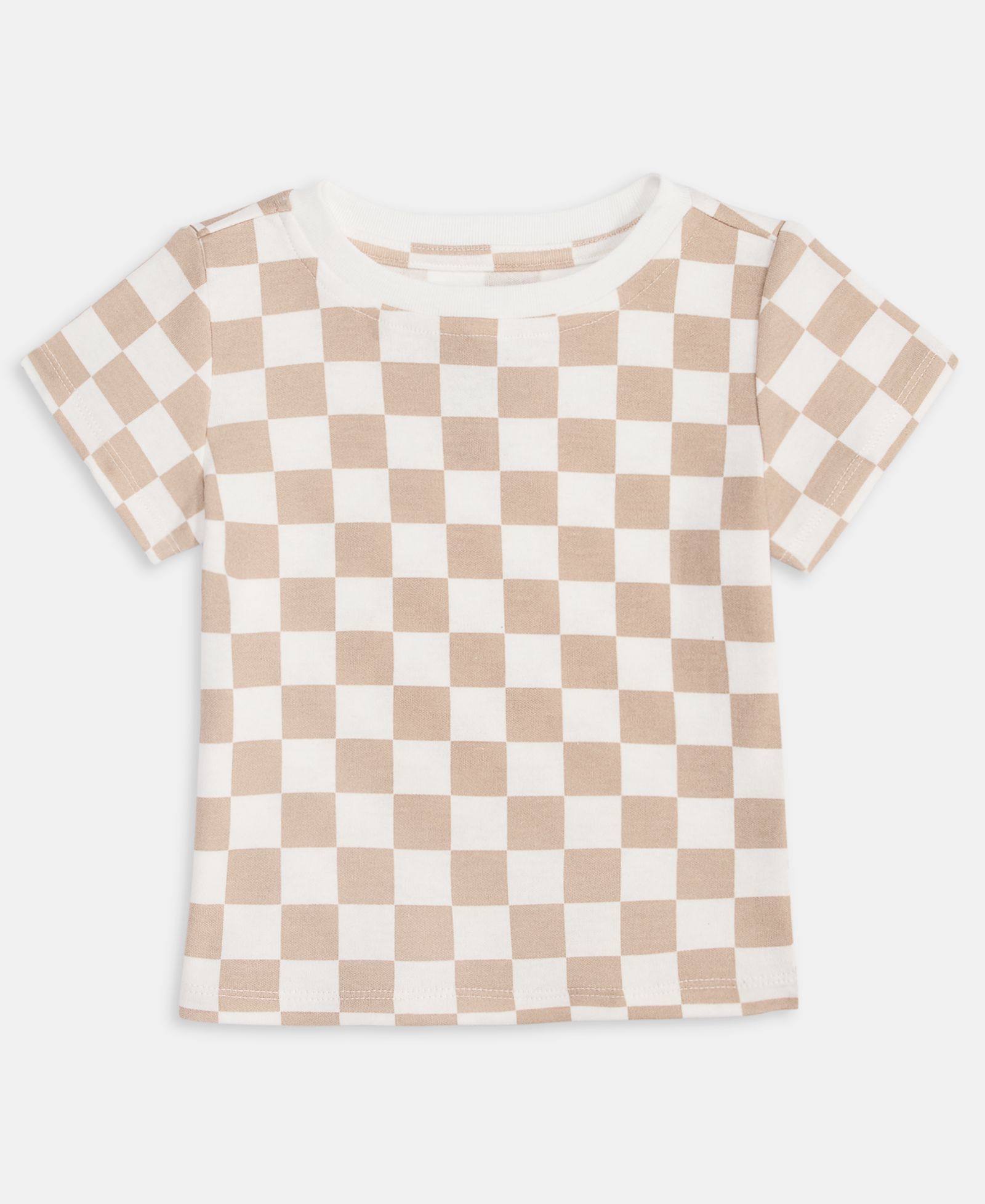First Impressions Toddler Boys' 2T-4T Mix and Match Checkerboard-Print T-Shirt, Macy's Exclusive