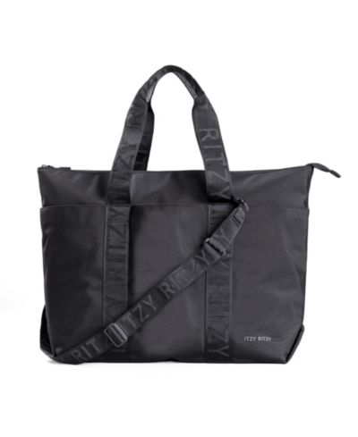 Плетеная сумка-тоут Itzy Ritzy BELONG WEEKENDER WOVEN CREAM