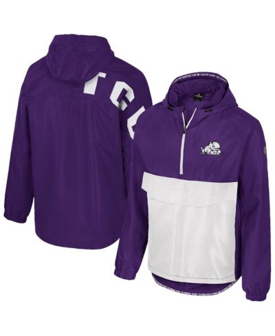 Мужская куртка Colosseum TCU Horned Frogs Reloaded Anorak Half-Zip
