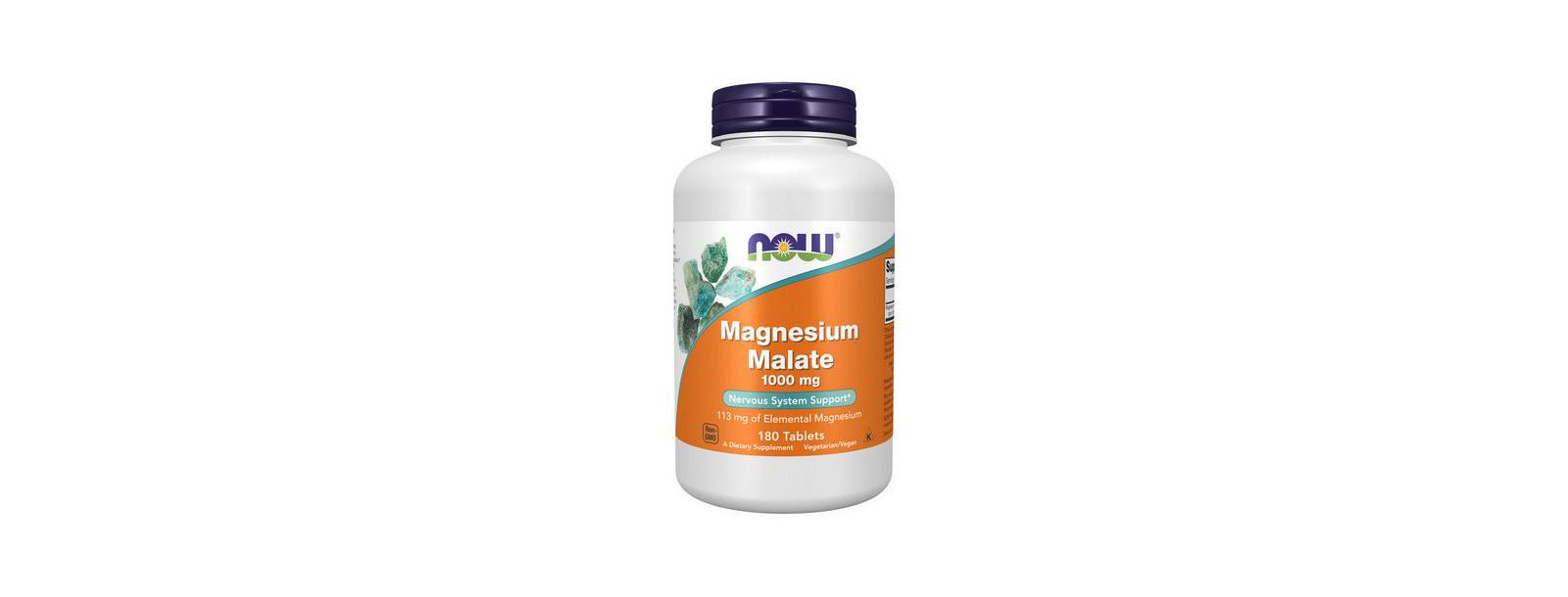 NOW Foods Магний Malate, 1000 mg, 180 табл