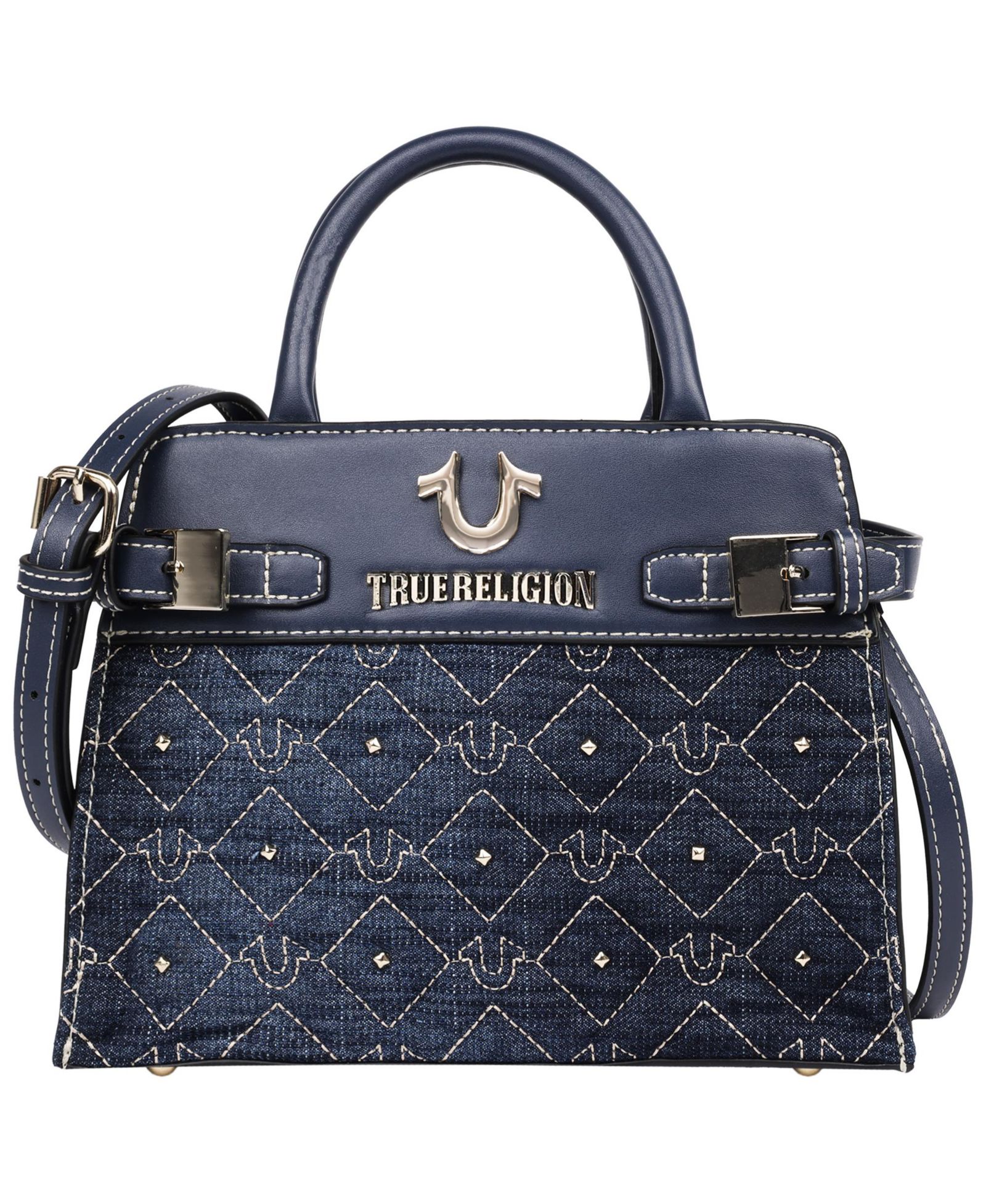 True Religion джинсовая сумка Tote со стразами