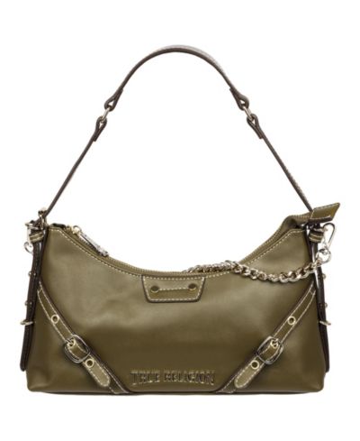 Сумка через плечо True Religion Smooth PU Belted Shoulder Bag