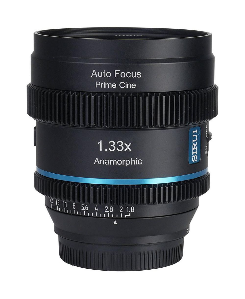 Sirui 20mm T1.8 1.33x Anamorphic Cine Lens, - Blue Flare, Sony E
