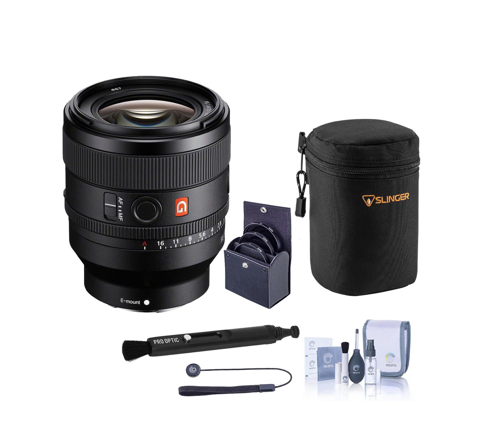 Sony FE 50mm f/1.4 GM Lens, Bundle with Included Value