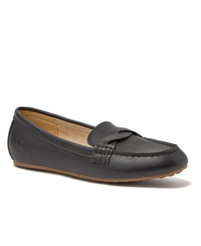 Женские кожаные лоферы Lands' End Comfort без шнурков