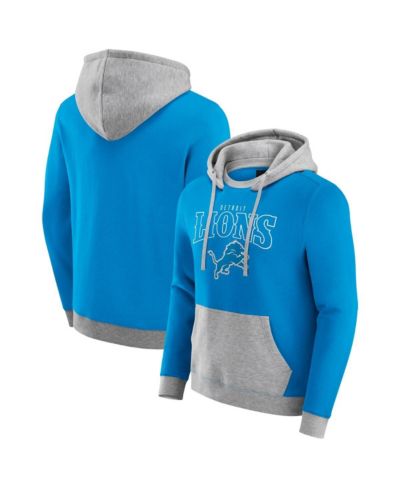 Мужское худи Darius Rucker Collection by Fanatics Blue Detroit Lions Coaches Hoodie