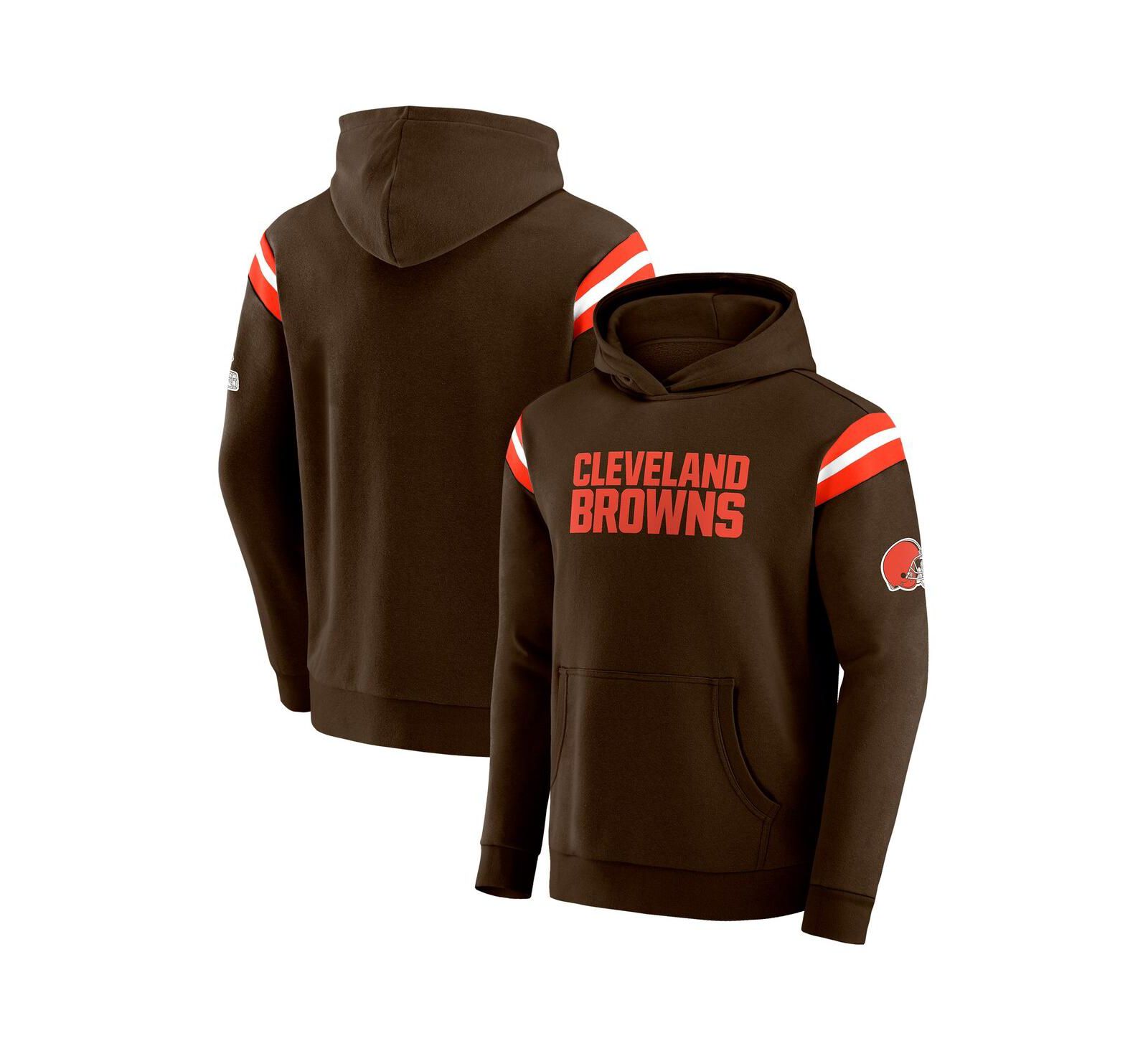 Мужское худи Darius Rucker Collection by Fanatics Cleveland Browns коричневого цвета