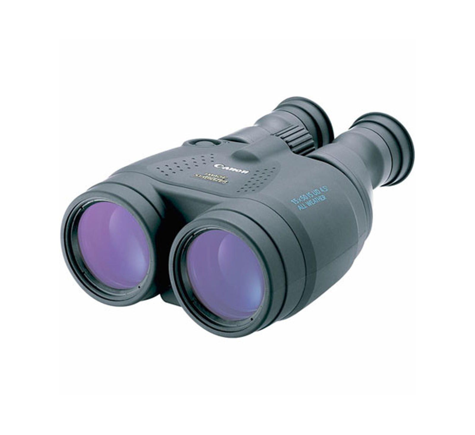 Canon бинокль 15x50 IS с защитой от непогоды и стабилизацией изображения