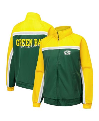 G-III 4Her by Carl Banks Women's Green Bay Packers Post Game Full-Zip Track Jacket