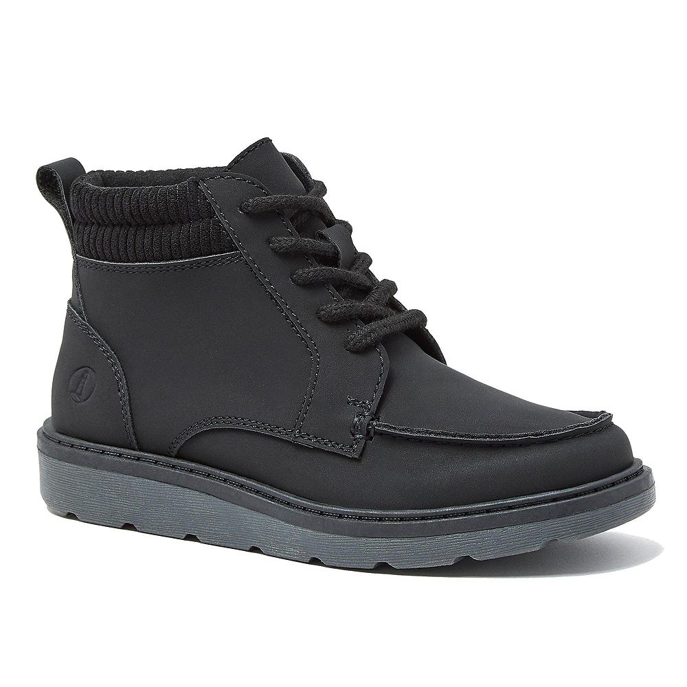 Детские ботинки Lands' End Moc Toe Flannel Lined Lace Up