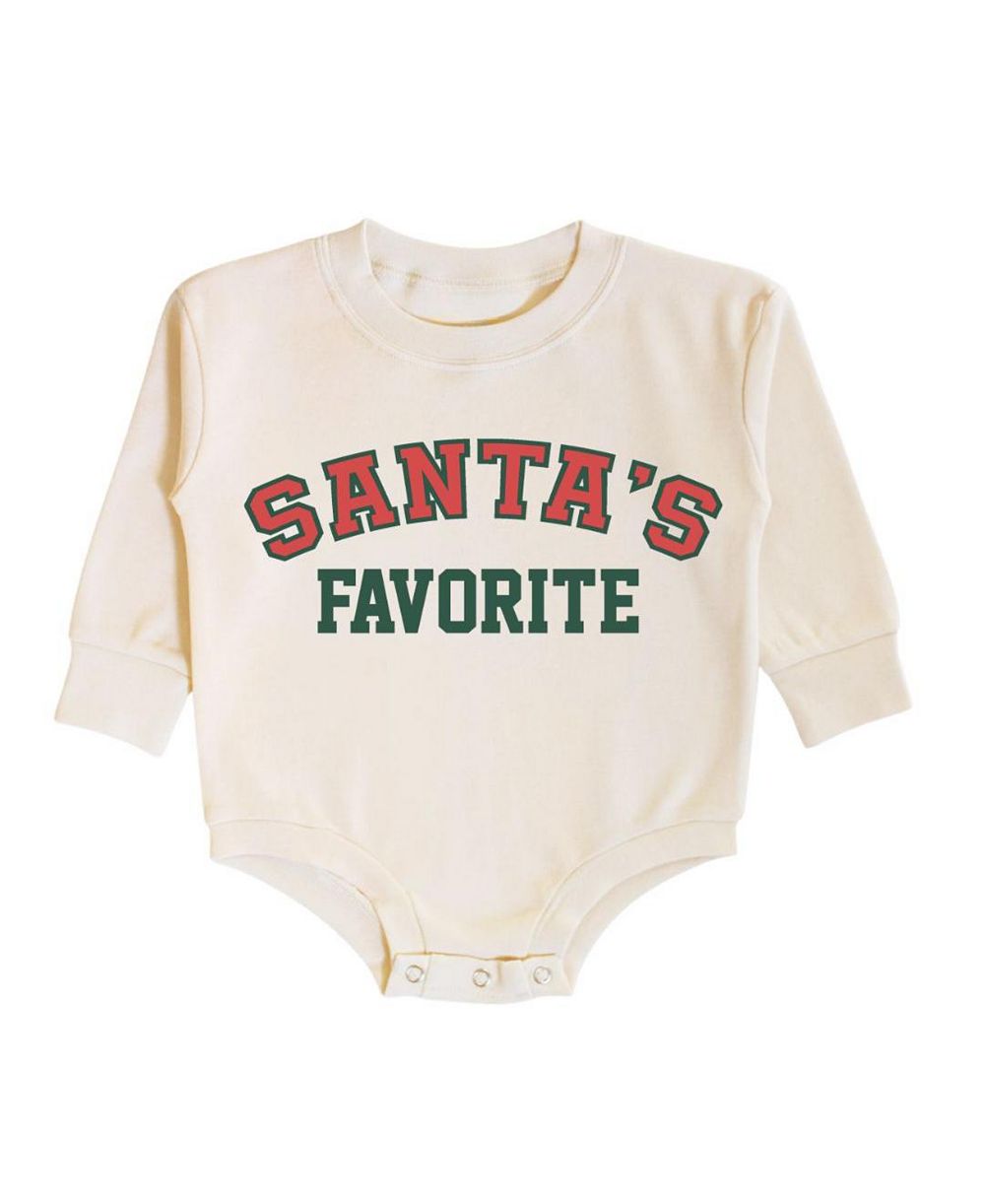 Sweet Wink Baby Boys Santa's Favorite Christmas Long Sleeve Romper