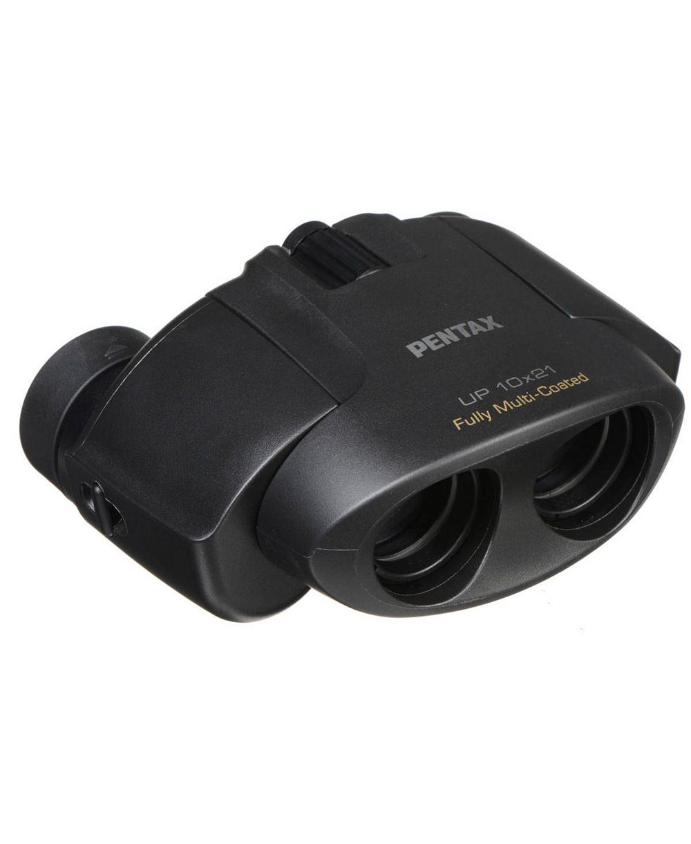 Pentax 10x21 UP Series Porro Prism Binoculars, 5.0 Degree AOV, Black