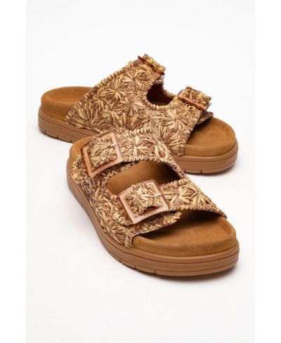 Cognac leather