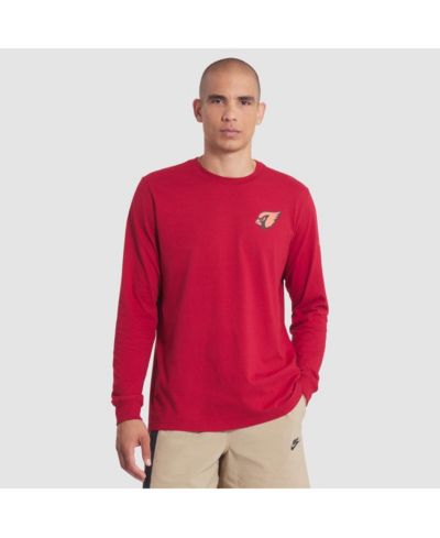 Мужская футболка Nike Arizona Cardinals 2025 Rivalries Collection Essential с длинным рукавом, красная