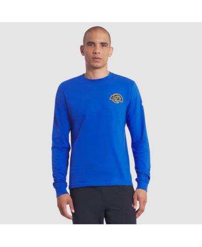 Nike Мужская футболка с длинным рукавом Los Angeles Rams 2025 Rivalries Collection Royal