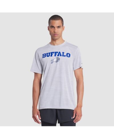 Nike Men's White Buffalo Bills 2025 Rivalries Collection Sideline Velocity Dri-FIT T-Shirt