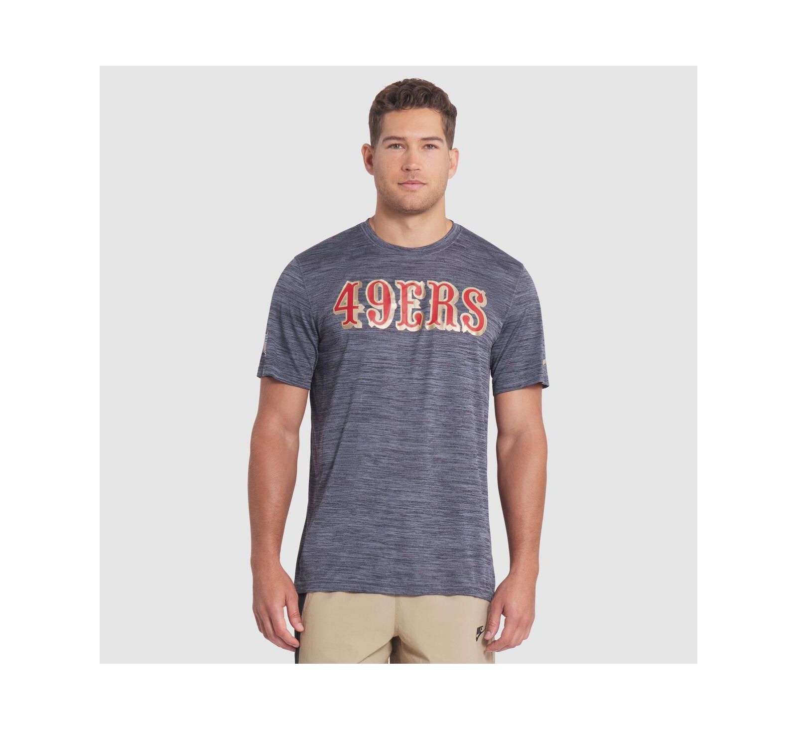Nike Men's Black San Francisco 49ers 2025 Rivalries Collection Sideline Velocity Dri-FIT T-Shirt