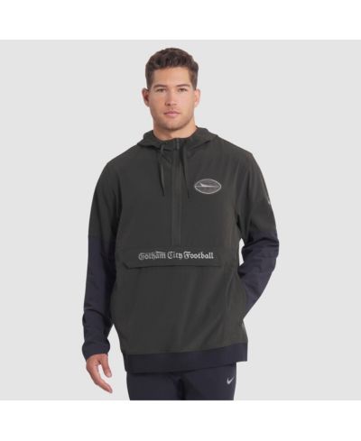 Мужская куртка-анорак Nike Gotham Green New York Jets 2025 Rivalries Collection Sideline Half-Zip Hoodie