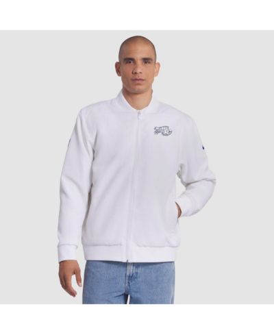 Мужская куртка-бомбер Nike White Buffalo Bills 2025 Rivalries Collection Sideline Full-Zip