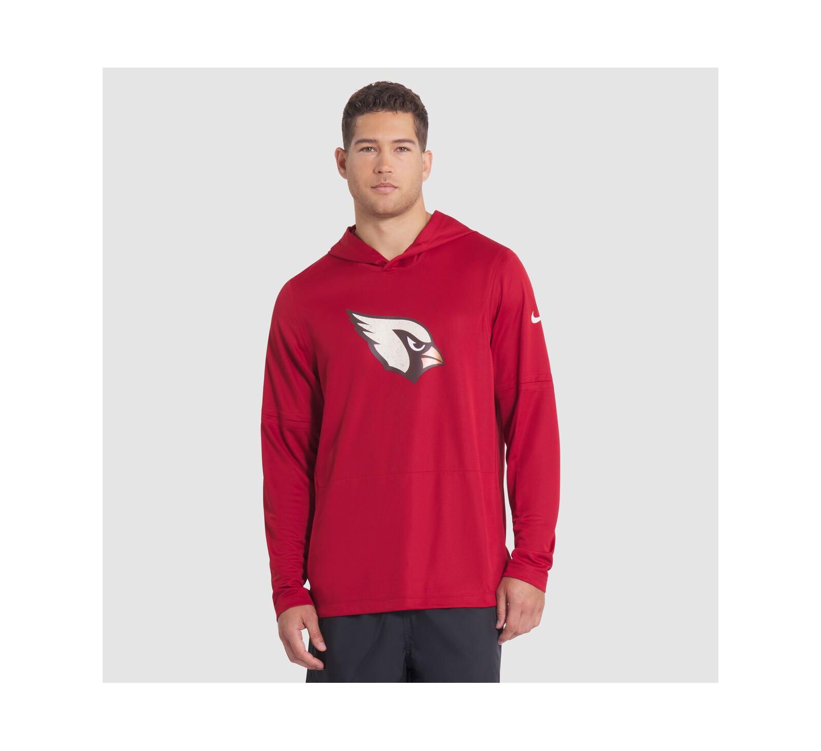 Мужское худи Nike Arizona Cardinals 2025 Rivalries Collection Sideline Dri-FIT с длинным рукавом