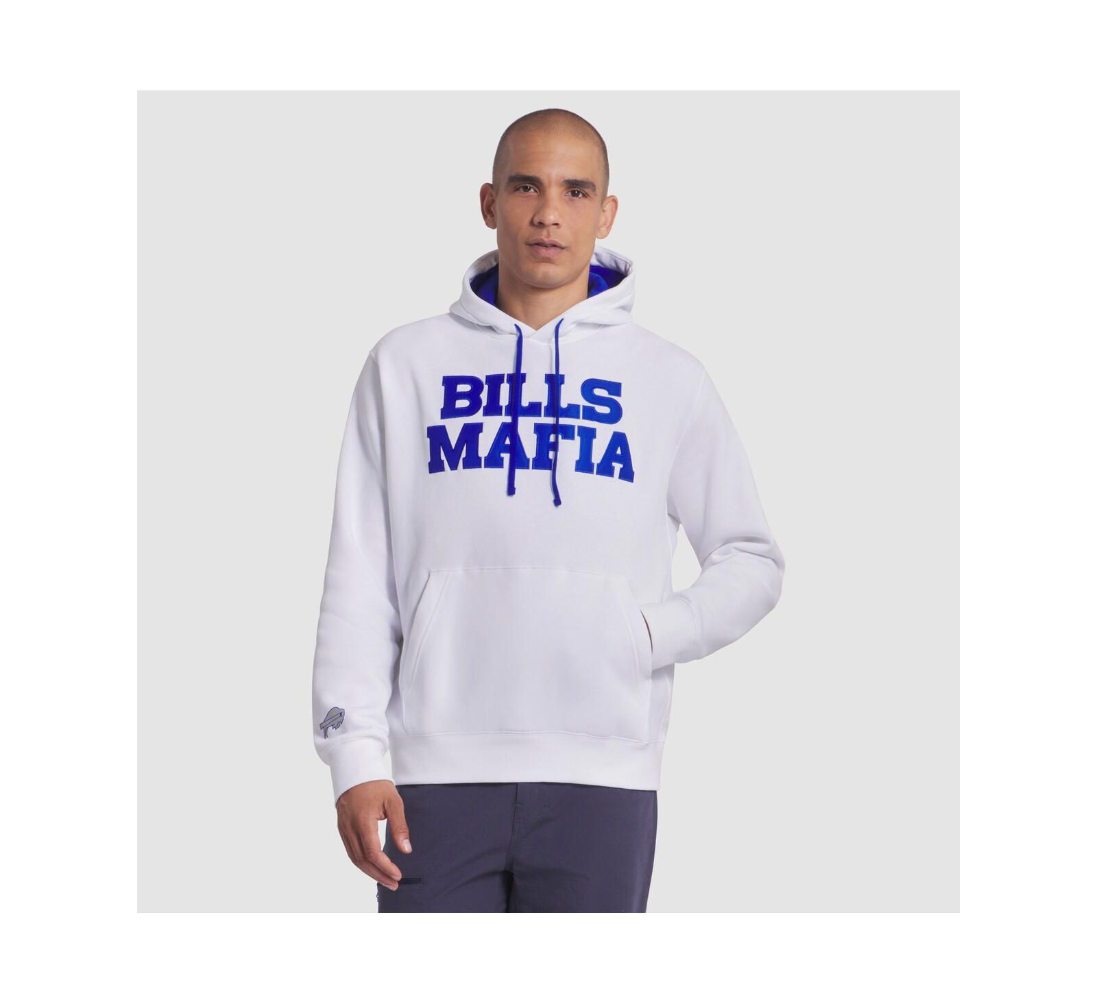 Мужское худи Nike White Buffalo Bills 2025 Rivalries Collection Club