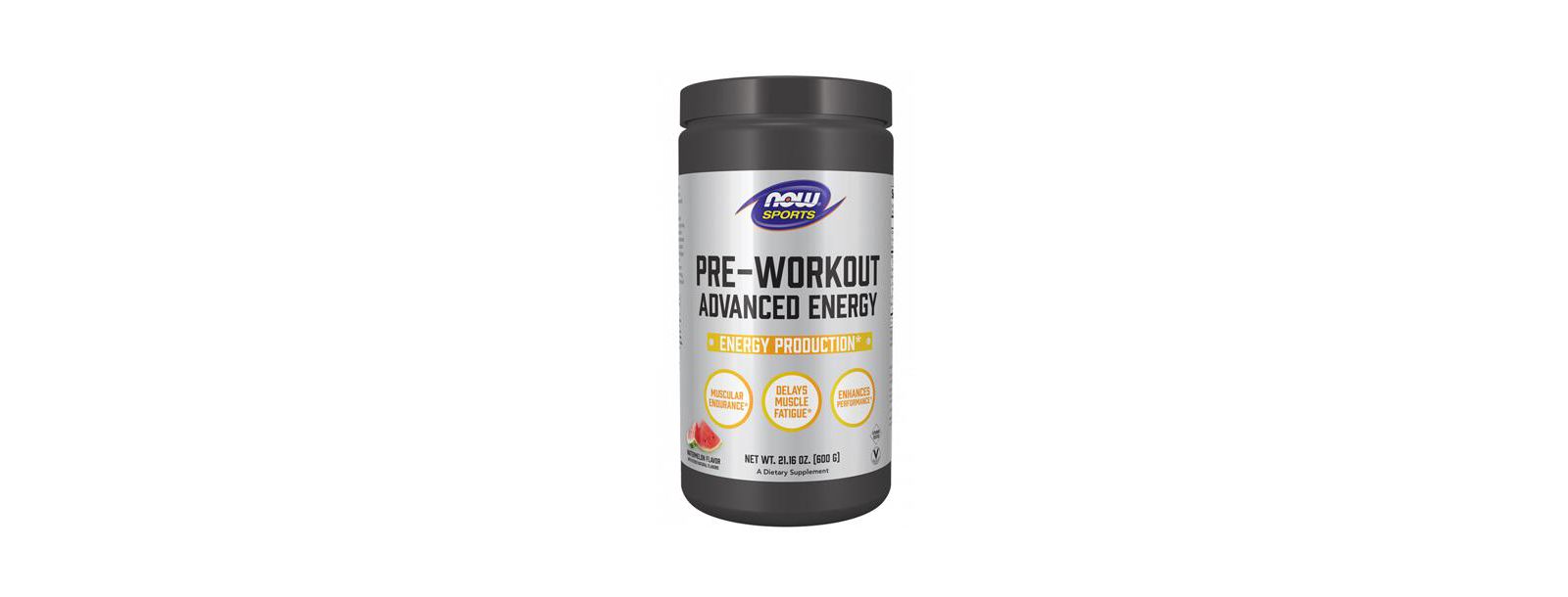 NOW Foods порошок для предтренировочного комплекса Advanced Energy, 600 г