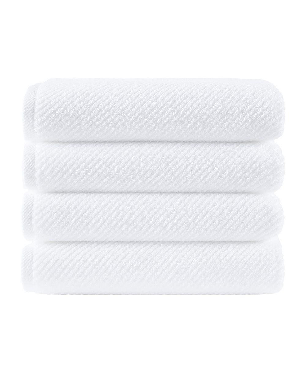 Набор банных полотенец Madison Park Diagonal Ribbed Cotton 4-Pc. Set