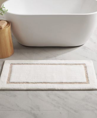 Madison Park Roan Border Tufted Bath Rug, 24" x 48"