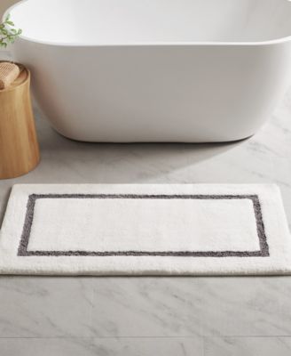 Madison Park Roan Border Tufted Bath Rug, 24" x 48"