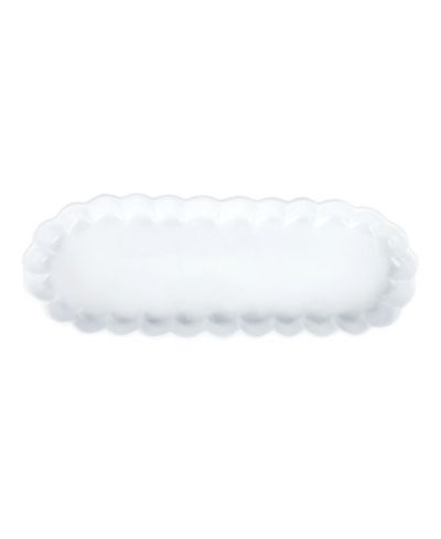 VIETRI Incanto Ruffle Oval Tray