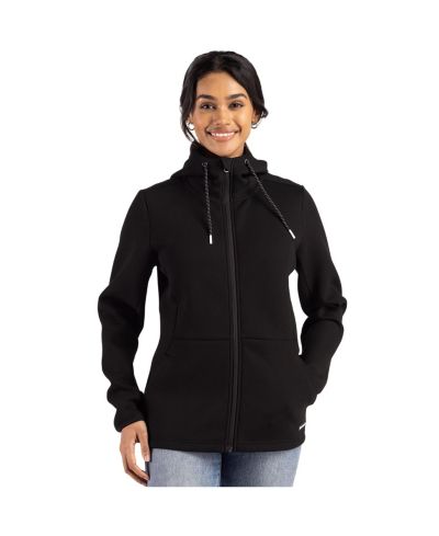 Cutter & Buck Women's Cutter and Buck Roam Epic Comfort Recycled Full Zip Hooded Jacket