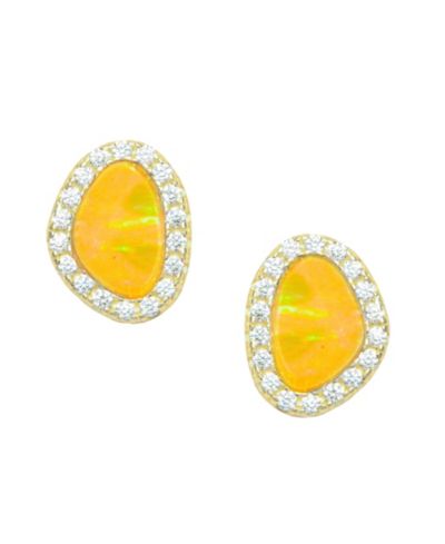 Tangerine opal