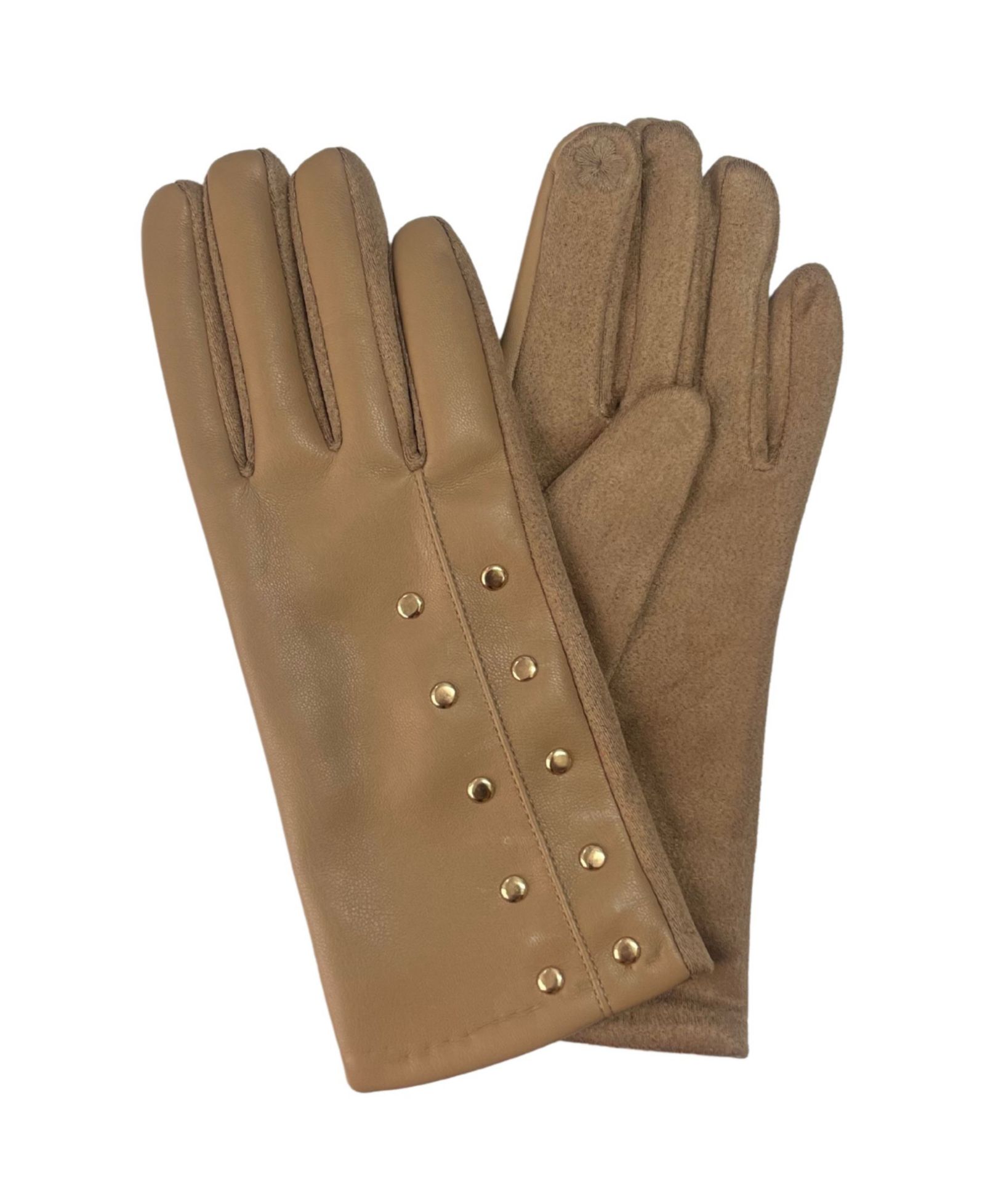 Marcus Adler  Leather Glove with Studs
