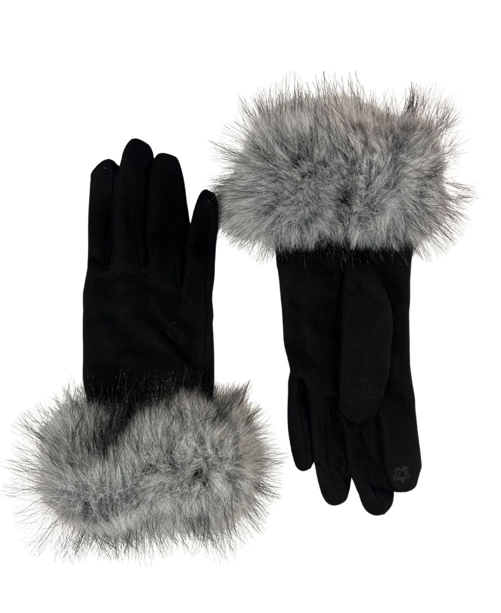 Браслет Marcus Adler Faux Suede с меховой отделкой