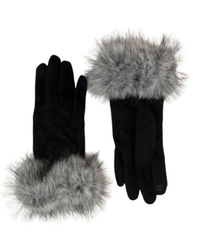 Браслет Marcus Adler Faux Suede с меховой отделкой