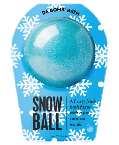 Da Bomb шипучий шар для ванны Snowball Frosty Fresh, 6.5 oz.