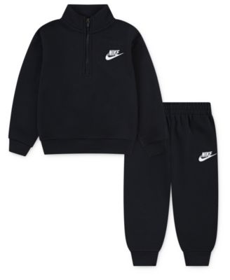 Nike комплект из толстовки и джоггеров с логотипом для малышей мальчиков 2T-4T, 2 предмета